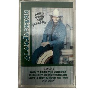 Alan Jackson Dont Rock The Jukebox Cassette Tape 1991 BMG Country